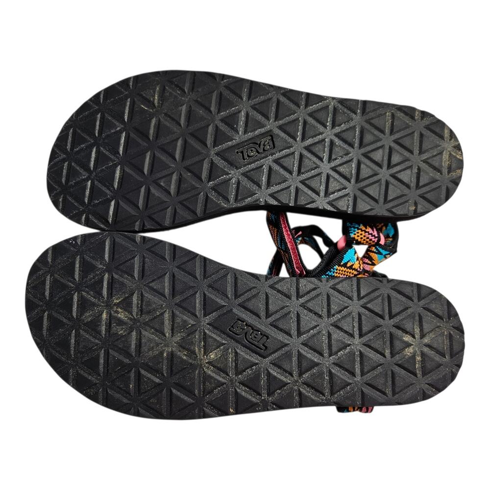 TEVA Women's 9 Original Universal Hiking Sandals 1003987 Boomerang Pink Aztec - Picture 7 of 7